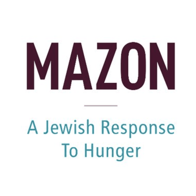 Logo for MAZON: A Jewish Response to Hunger